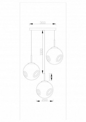 Подвесной светильник Moderli Amo V11524-3P в Приобье - priobie.ok-mebel.com | фото 6