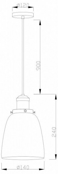 Подвесной светильник Moderli Single V11517-1P в Приобье - priobie.ok-mebel.com | фото 7