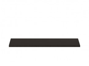 Полка ОРИОН для шкафа широкая, цвет Дуб Венге в Приобье - priobie.ok-mebel.com | фото 2