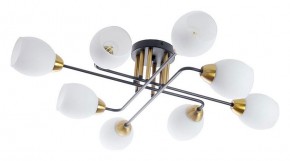 Потолочная люстра Arte Lamp Andrea A8141PL-8BK в Приобье - priobie.ok-mebel.com | фото