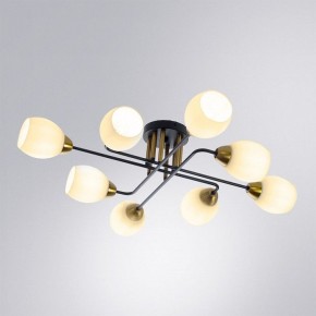 Потолочная люстра Arte Lamp Andrea A8141PL-8BK в Приобье - priobie.ok-mebel.com | фото 2