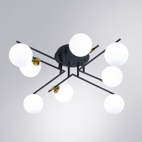 Потолочная люстра Arte Lamp Gemini A2243PL-8BK в Приобье - priobie.ok-mebel.com | фото 2
