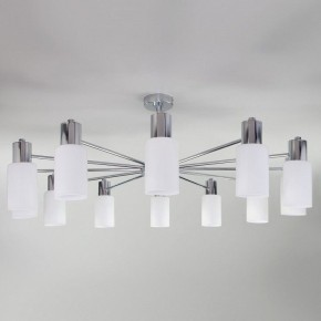 Потолочная люстра Eurosvet Vegga 70160/12 хром Smart в Приобье - priobie.ok-mebel.com | фото