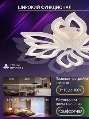 Потолочная люстра Natali Kovaltseva FORTUNA LED LAMPS 81107/6C в Приобье - priobie.ok-mebel.com | фото 6