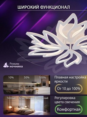 Потолочная люстра Natali Kovaltseva RIF LED LAMPS 81118/5C в Приобье - priobie.ok-mebel.com | фото 6