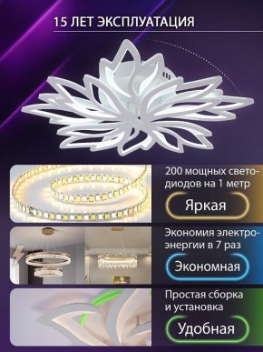 Потолочная люстра Natali Kovaltseva RIF LED LAMPS 81118/6C в Приобье - priobie.ok-mebel.com | фото 5