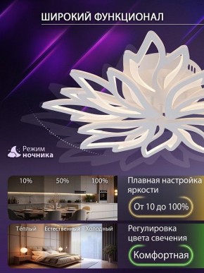 Потолочная люстра Natali Kovaltseva RIF LED LAMPS 81118/6C в Приобье - priobie.ok-mebel.com | фото 6