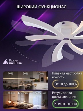 Потолочная люстра Natali Kovaltseva VIO LED LAMPS 81453 в Приобье - priobie.ok-mebel.com | фото 6