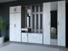 Прихожая ДИАНА-4 сек №10 (Ясень анкор/Дуб эльза) в Приобье - priobie.ok-mebel.com | фото 5