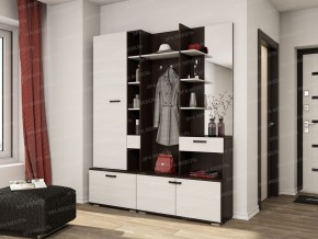Прихожая Инес ШК770 + ВЗ1000 венге/лоредо в Приобье - priobie.ok-mebel.com | фото 2