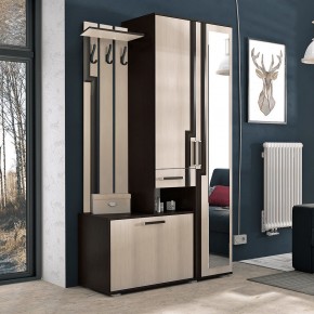 Прихожая Лира NEW (венге/лоредо) в Приобье - priobie.ok-mebel.com | фото 3