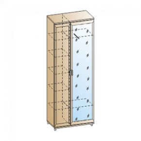 Прихожая Мелисса композиция 1 (Акация Молдау) в Приобье - priobie.ok-mebel.com | фото 2