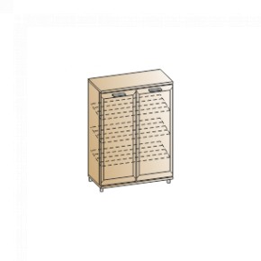 Прихожая Мелисса композиция 2 (Ясень Асахи) в Приобье - priobie.ok-mebel.com | фото 6