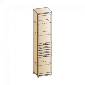 Прихожая Мелисса композиция 4 (Гикори Джексон светлый) в Приобье - priobie.ok-mebel.com | фото 2