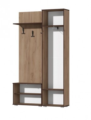 Прихожая Норден (Дуб Крафт золотой) в Приобье - priobie.ok-mebel.com | фото 2