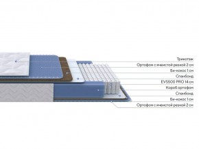 PROxSON Матрас Active Comfort M (Ткань Трикотаж Эко) 120x195 в Приобье - priobie.ok-mebel.com | фото 2