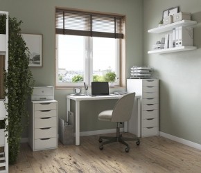 S01415 Ингар 8 комод 36x102x53, серо-бирюзовый в Приобье - priobie.ok-mebel.com | фото 2