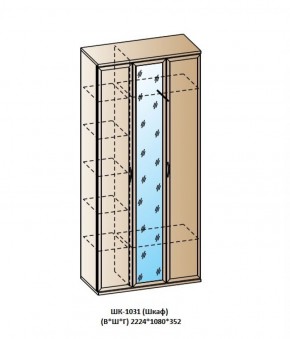 ШК-1031 (Шкаф) в Приобье - priobie.ok-mebel.com | фото
