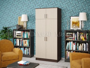 Шкаф 2-х створчатый штанга+полка (900) в Приобье - priobie.ok-mebel.com | фото 3
