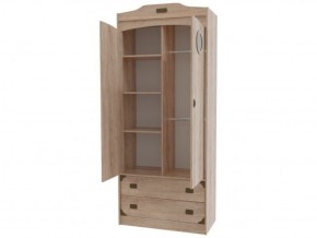 Шкаф 2х ст комб-й Нкм Мираж-1 Сек. №13 + Иллюминатор в Приобье - priobie.ok-mebel.com | фото 2