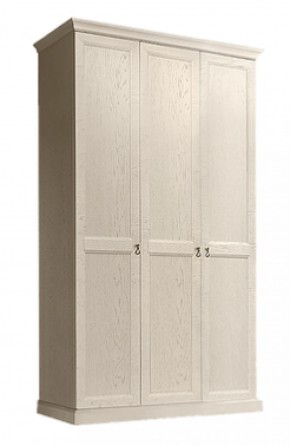 Шкаф 3-х дверный (без зеркал) для платья и белья Венеция дуб седан (ВНШ2/3) в Приобье - priobie.ok-mebel.com | фото
