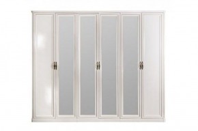 Шкаф 6-ти ств (2+2+2) с зеркалами Натали (комплект) в Приобье - priobie.ok-mebel.com | фото 2