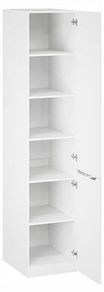Шкаф для белья Глосс СМ-319.07.002 в Приобье - priobie.ok-mebel.com | фото 3