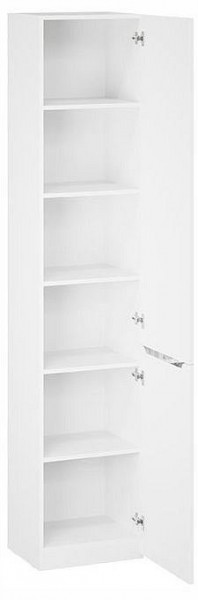 Шкаф для белья Глосс СМ-319.07.011 в Приобье - priobie.ok-mebel.com | фото 2