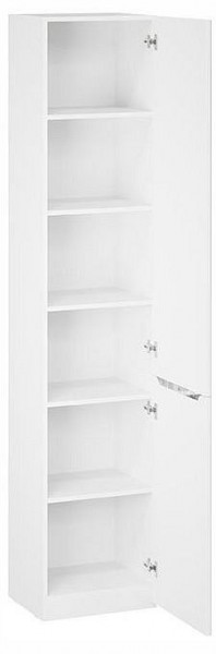 Шкаф для белья Глосс СМ-319.07.012 в Приобье - priobie.ok-mebel.com | фото 2