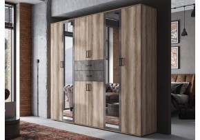 Шкаф для белья Паркинс в Приобье - priobie.ok-mebel.com | фото 3