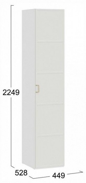 Шкаф для белья Стелла в Приобье - priobie.ok-mebel.com | фото 4