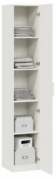 Шкаф для белья Стелла Исп.2 в Приобье - priobie.ok-mebel.com | фото 3