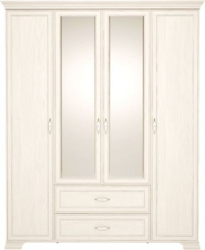 Шкаф для одежды 4-х дверный с зеркалом Венеция 2 бодега в Приобье - priobie.ok-mebel.com | фото