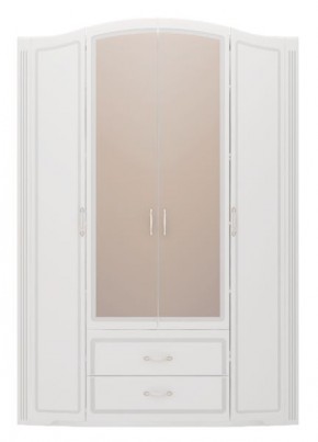 Шкаф для одежды 4-х дв.с ящиками Виктория 2 без зеркал в Приобье - priobie.ok-mebel.com | фото 2