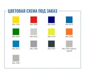 Шкаф для раздевалок усиленный ML-11-40 (базовый модуль) в Приобье - priobie.ok-mebel.com | фото 2