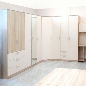 Шкаф гардеробный угловой 900 Салоу в Приобье - priobie.ok-mebel.com | фото 6
