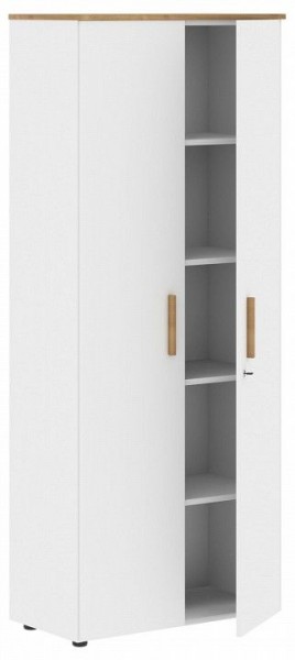 Шкаф книжный Forta FHC 80.1(Z) в Приобье - priobie.ok-mebel.com | фото