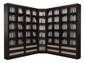Шкаф книжный Мебелайн-41 в Приобье - priobie.ok-mebel.com | фото