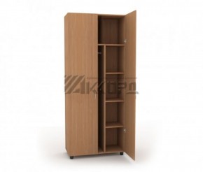 Шкаф комбинированный для одежды ШГ 84.4 (800*620*1800) в Приобье - priobie.ok-mebel.com | фото 1