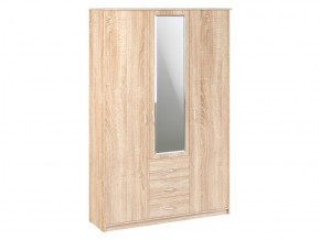 Шкаф комбинированный Дуэт Люкс с зеркалом в Приобье - priobie.ok-mebel.com | фото 2
