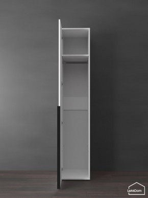 Шкаф Linnea MHR-1 2050х400х510 (Белый-М 11.1.1) в Приобье - priobie.ok-mebel.com | фото 4