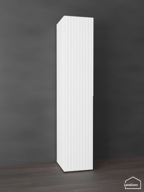 Шкаф Linnea MHR-1 2050х400х510 (Белый-М 11.1.2) в Приобье - priobie.ok-mebel.com | фото 5