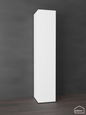 Шкаф Linnea MHR-1PO 2050х400х510 (Белый-М 11.1.1) в Приобье - priobie.ok-mebel.com | фото