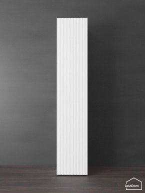 Шкаф Linnea MHR-1PO 2050х400х510 (Белый-М 11.1.2) в Приобье - priobie.ok-mebel.com | фото