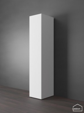 Шкаф Linnea MHR-1PO-4 2050х400х510 (Белый-М 11.1.1) в Приобье - priobie.ok-mebel.com | фото