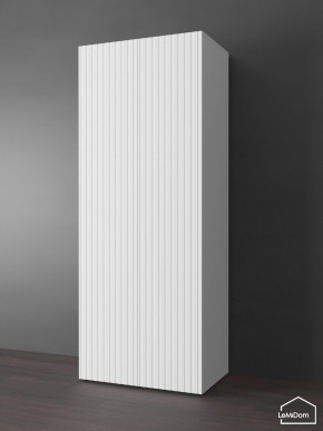 Шкаф Linnea MHR-2PO-2 2050х800х510 (Белый-М 11.1.2) в Приобье - priobie.ok-mebel.com | фото 5