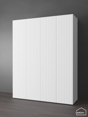 Шкаф Linnea MHR-4PO-1 2050х1600х510 (Белый-М 11.1.1) в Приобье - priobie.ok-mebel.com | фото