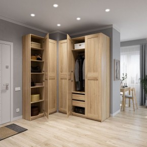Шкаф МАКС двухдстворчатый, цвет Дуб Сонома в Приобье - priobie.ok-mebel.com | фото 4