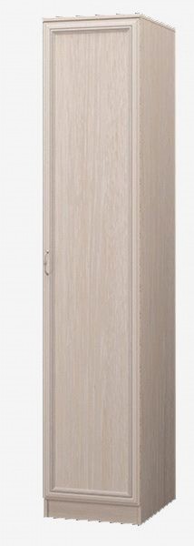 ВЕРОНА-СП Шкаф 1 дверный, для платья и белья (Дуб атланта с патиной) в Приобье - priobie.ok-mebel.com | фото 1