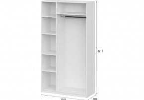 Шкаф платяной Даиго в Приобье - priobie.ok-mebel.com | фото 3